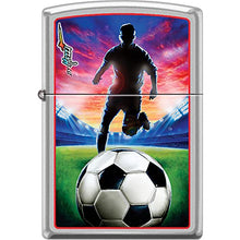 Load image into Gallery viewer, Zippo Lighter- Personalized Engrave for Mazzi Soccer Colorful Lighter
