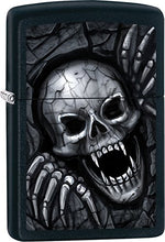 Load image into Gallery viewer, Zippo Lighter- Personalized Engrave for Skull Emblem Part1 Vampire Skull #Z561
