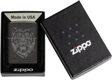 Load image into Gallery viewer, Zippo Customized Message for Lindsay Kivi The Big Cat - High Polish Black 48935
