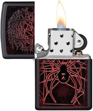 Load image into Gallery viewer, Zippo Lighter- Personalized Engrave Animal Design Black Widow Spider 49791
