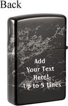 Load image into Gallery viewer, Zippo Lighter- Personalized Engrave forZippo Brand Logo Lighter Flame 360 48738
