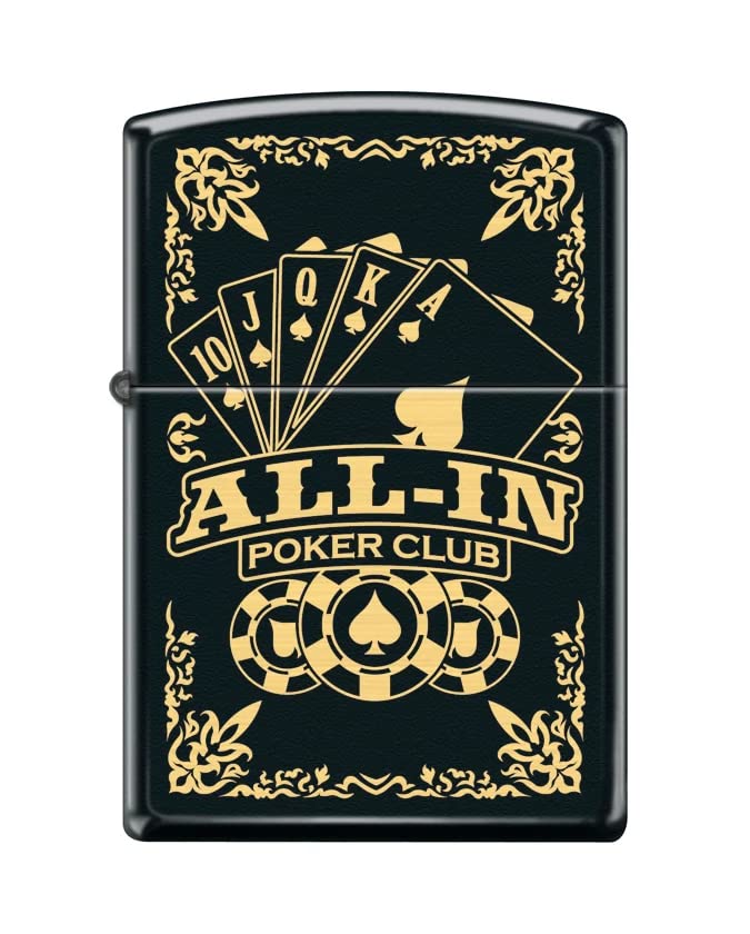 Zippo Lighter – Personalized Custom Message Engraved Windproof Lighter, Lucky Designs