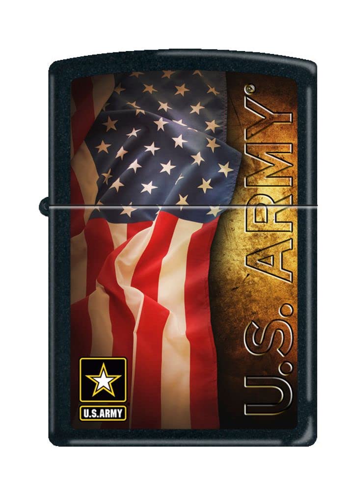 Zippo Lighter – Personalized Custom Message Engraved USMC Marine Military US Army Windproof Lighter