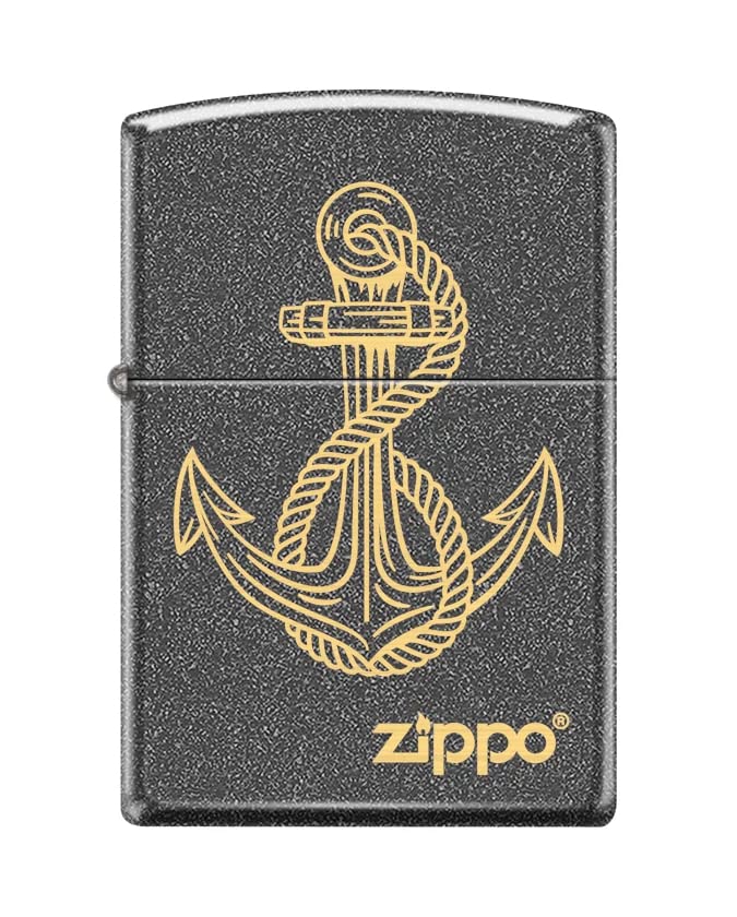 Zippo Lighter- Compass Nautical Windproof Lighter Anchor Z5435