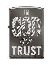 Load image into Gallery viewer, Zippo Lighter - American USA Flag Patriot Bald Eagles in God We Trust #Z6028
