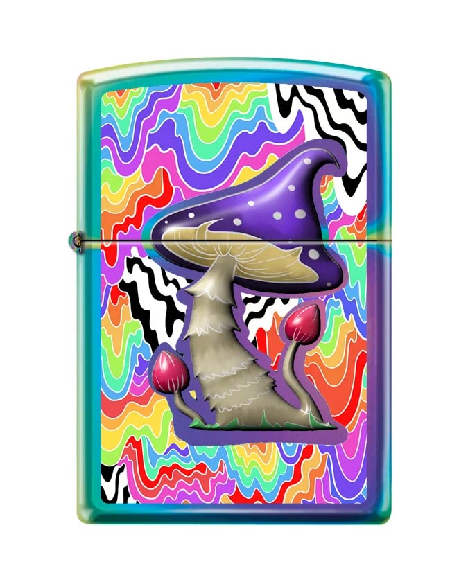Zippo Lighter-Mushroom Design Multi-Color Windproof Lighter #Z5516
