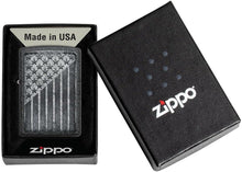 Load image into Gallery viewer, Zippo Lighter- Personalized for US Patriotic USA Stars and Stripes 49485
