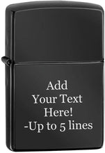 Load image into Gallery viewer, Zippo Lighter- Personalized Engrave forZippo Brand Logo Windy Girl 48456
