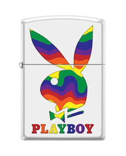 Load image into Gallery viewer, Zippo Lighter -for Playboy Rabbit Head Design Bunny Pink Windproof Lighter (Playboy Rabbit Head Pride Z5559)
