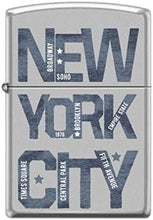 Load image into Gallery viewer, Zippo Lighter- Personalized Engrave for New York Vintage Typography #Z5085
