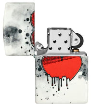 Load image into Gallery viewer, Zippo Lighter - Custom Engraved with Your Message for Love Drip Design 540 Color Glow in The Dark Pocket Lighter 46258
