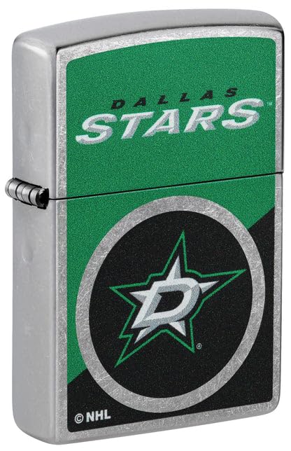 Zippo Lighter - Custom Engraved with Your Message for NHL Dallas Stars 2024 Street Chrome Pocket Lighter 46189