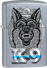 Load image into Gallery viewer, Zippo Lighter - Animals Windproof Lighter (K-9 Dog #Z553)
