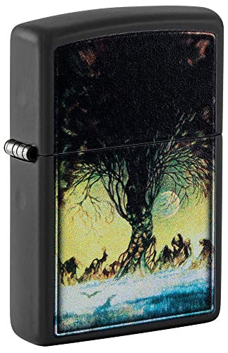 Zippo Lighter- Personalized Engrave for Frank Frazetta Swamp 48376