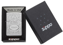 Load image into Gallery viewer, Zippo Lighter - Personalized Custom Message Engrave on Back for Crown Stamp High Polish Chrome Windproof Zippo Lighter #24751
