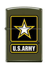 Load image into Gallery viewer, Zippo Lighter- Personalized Engrave for U.S. Army USA Military USA Star Z5030
