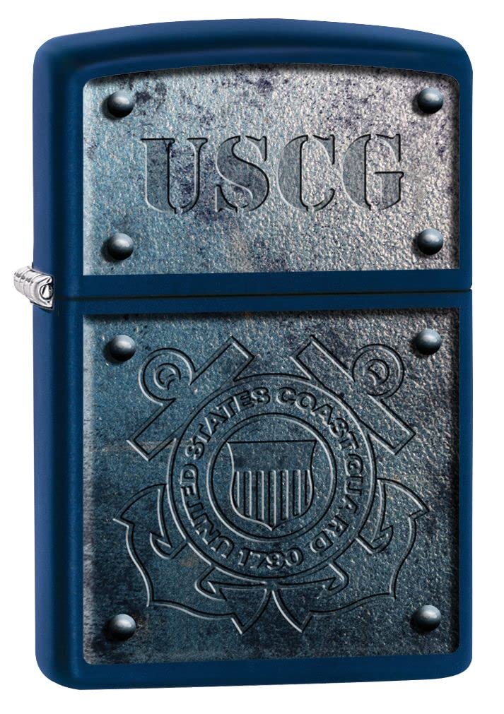 Zippo Lighter- U.S. Coast Guard USCG Navy Matte Windproof Lighter #Z5020