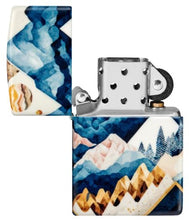 Load image into Gallery viewer, Zippo Lighter - Custom Engraved with Your Message for Mountain Collage Design 540 Matte Pocket Lighter 46262
