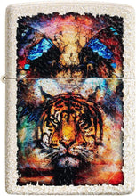 Load image into Gallery viewer, Zippo Psychedelic Tiger Design Mercury Glass Pocket Lighter
