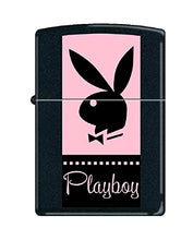 Load image into Gallery viewer, Zippo Lighter- Personalized Message Engrave for Playboy Bunny Black Matte Z5326
