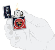 Load image into Gallery viewer, Zippo Lighter - Custom Engraved with Your Message for NHL Florida Panthers 2024 Street Chrome Pocket Lighter 46193
