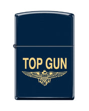 Load image into Gallery viewer, Zippo Lighter- Personalized for US Navy Top Gun Fighters Weapons School #Z5543
