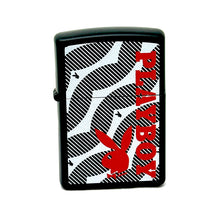 Load image into Gallery viewer, Zippo Lighter - Personalized Customize Message Engrave on Backside for Playboy Bunny (Playboy Bunny Red Z5557)
