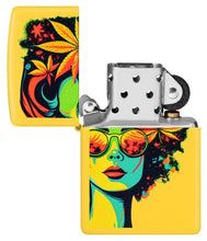 Load image into Gallery viewer, Zippo Lighter - Custom Engraved with Your Message for Blazing Beauty Design Sunflower Pocket Lighter 46231
