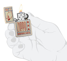 Load image into Gallery viewer, Zippo Lighter - Personalized Customize Message Engrave on Backside for Zippo Brand Design Logo Lighter (Retro Poster Design 48397)
