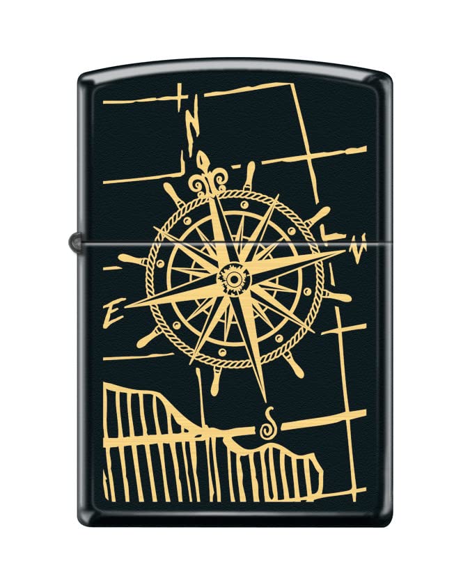 Zippo Lighter- Personalized Engrave for Compass Design Compass #Z5449