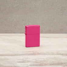 Load image into Gallery viewer, Zippo Lighter - Personalized Message Engraved on Backside Colored Windproof Lighter Hot Pink 49846
