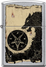 Load image into Gallery viewer, Zippo Lighter-Personalized Engrave Wolf WolvesZippo Lighter Wolves Occult Z1085
