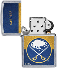Load image into Gallery viewer, Zippo Lighter- Personalized Message Engrave for Buffalo Sabres NHL Team #48031
