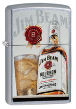 Load image into Gallery viewer, Zippo Lighter- Personalized Engrave for Jim Beam Glass &amp; Bottle #29124
