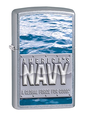 Zippo Lighter- Personalized Message for US Navy Style2