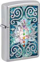 Load image into Gallery viewer, Zippo Lighter- Personalized Engrave Blossoms Flower Power Lotus Flower #48592

