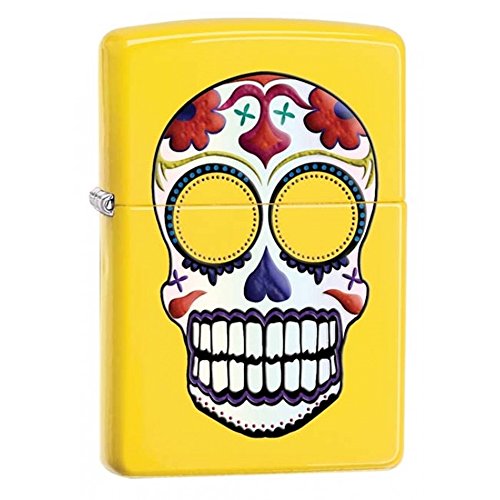 Zippo Lighter- Personalized Skull Lemon Outdoor Indoor Windproof Lighter 24894