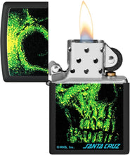Load image into Gallery viewer, Zippo Lighter- Personalized Engrave for Santa Cruz Design Skull 48743
