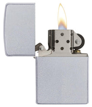 Load image into Gallery viewer, Zippo Lighter - Personalized Custom Message Engrave Chrome Windproof Lighter Satin Chrome 205
