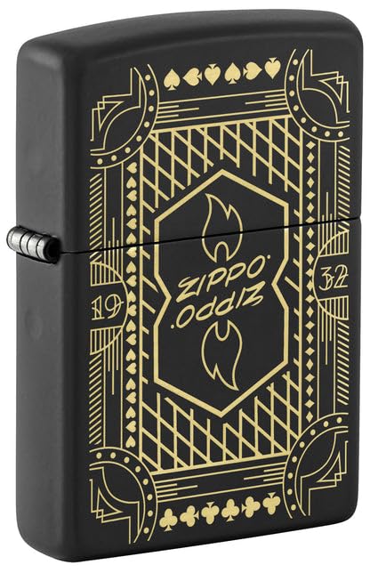 Zippo Lighter - Custom Engraved with Your Message for Lighter, Metal, White, One Size 46483