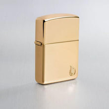 Load image into Gallery viewer, Zippo Lighter - Custom Engraved with Your Message for Lighter, Metal, Gold, One Size 46397
