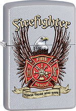 Load image into Gallery viewer, Zippo Lighter- Personalized Engrave Firefighter Fireman Rescue Firefighter Z551
