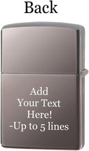 Load image into Gallery viewer, Zippo Lighter- Personalized for US Patriotic American Metal Emblem 49639
