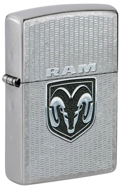 Zippo Lighter - Custom Engraved with Your Message for Dodge RAM Design Street Chrome Pocket Lighter 46227