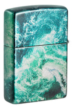 Load image into Gallery viewer, Zippo Lighter - Personalized Customize Message Engrave on Backside Rogue Wave Lighter Fusion 48621
