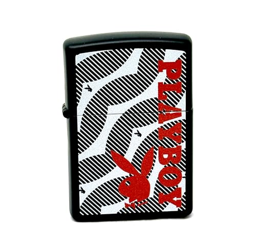 Zippo Lighter- Personalized Message for Playboy Bunny Playboy Bunny Red Z5557