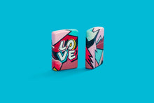 Load image into Gallery viewer, Zippo Lighter - Custom Message Engrave on Backside Love Design - 540 Color 46013
