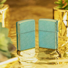 Load image into Gallery viewer, Zippo - Customized Message on Atomic Leaf , Photo 360 - High Polish Green 46294
