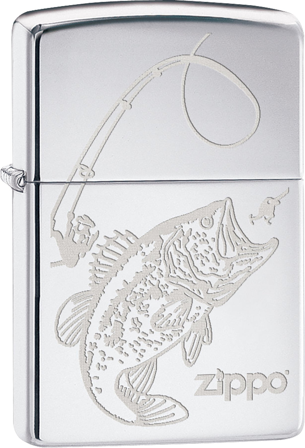 Zippo Lighter- Personalized Message Wild Trout Bass Fishing Windproof #Z454