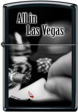 Load image into Gallery viewer, Zippo Lighter- Personalized Ace of Spades Card Game All in Las Vegas Z5119
